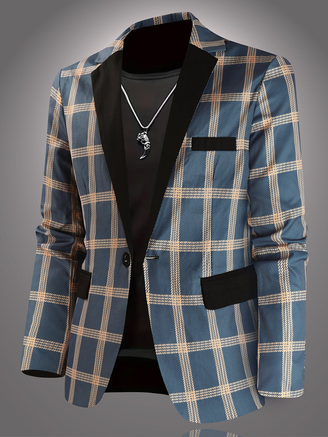Casual suit men's spring and autumn top jacket
