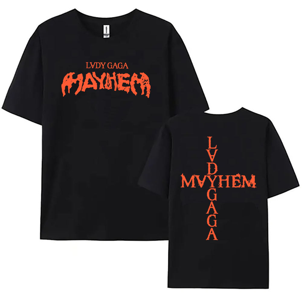 Lady Gaga Mayhem Album Tshirts New Fashion Singer Print