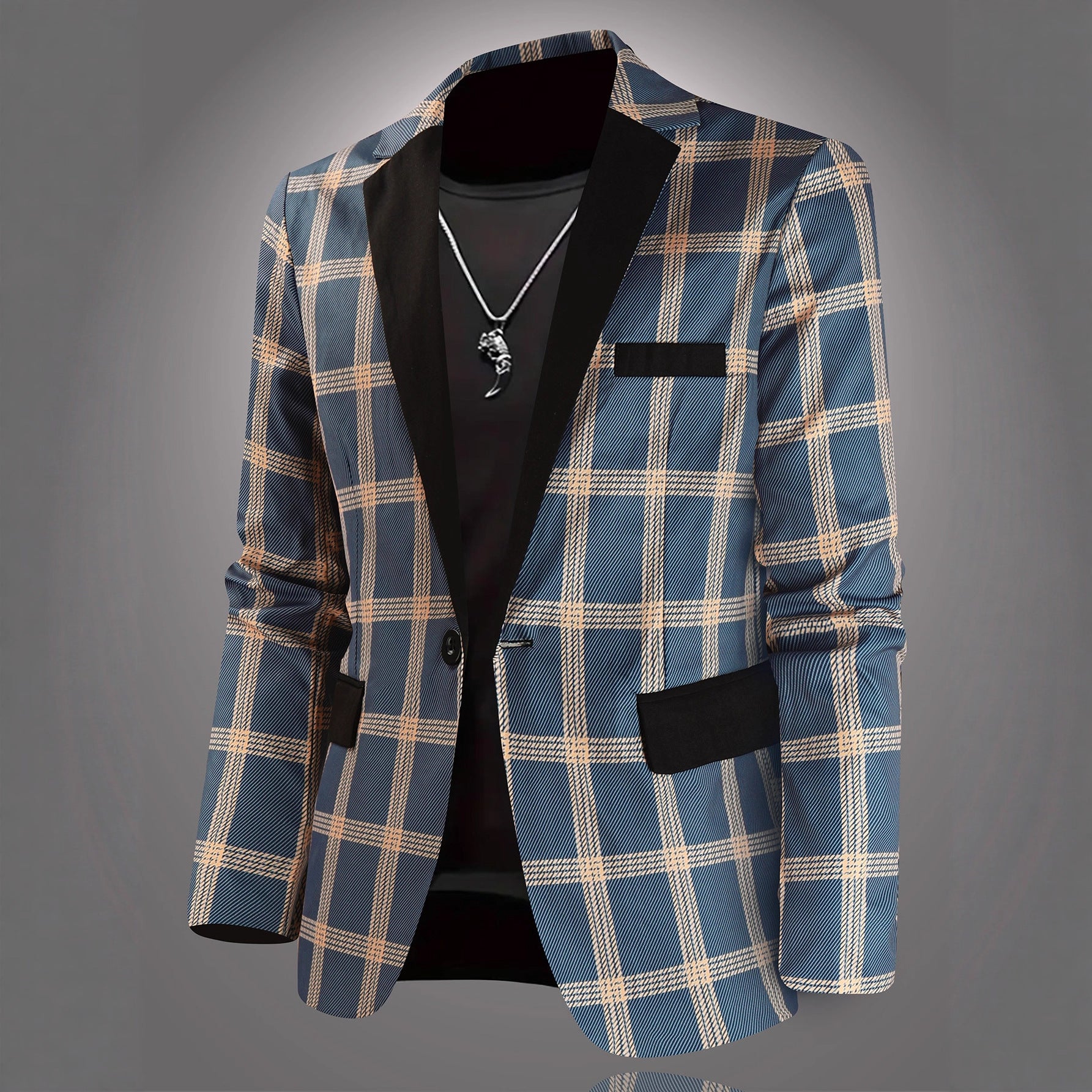 Casual suit men's spring and autumn top jacket