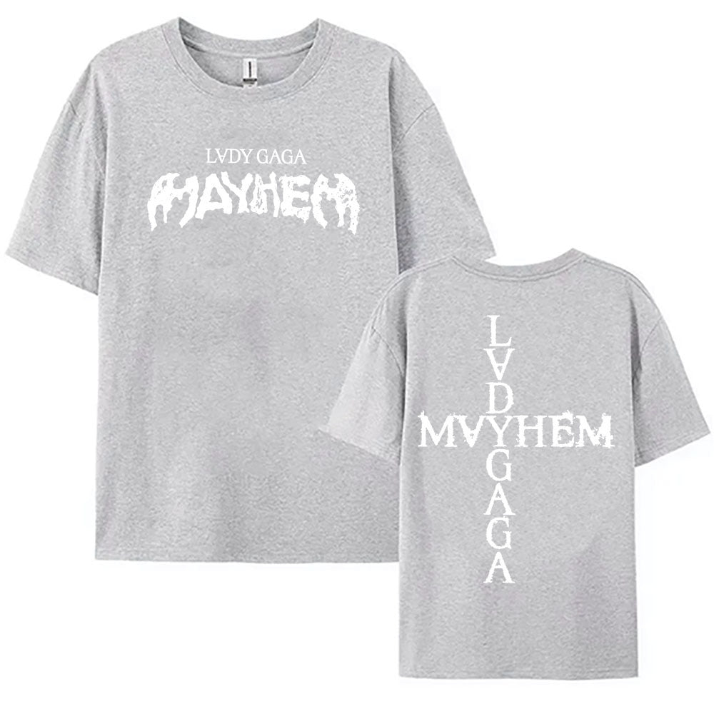Lady Gaga Mayhem Album Tshirts New Fashion Singer Print