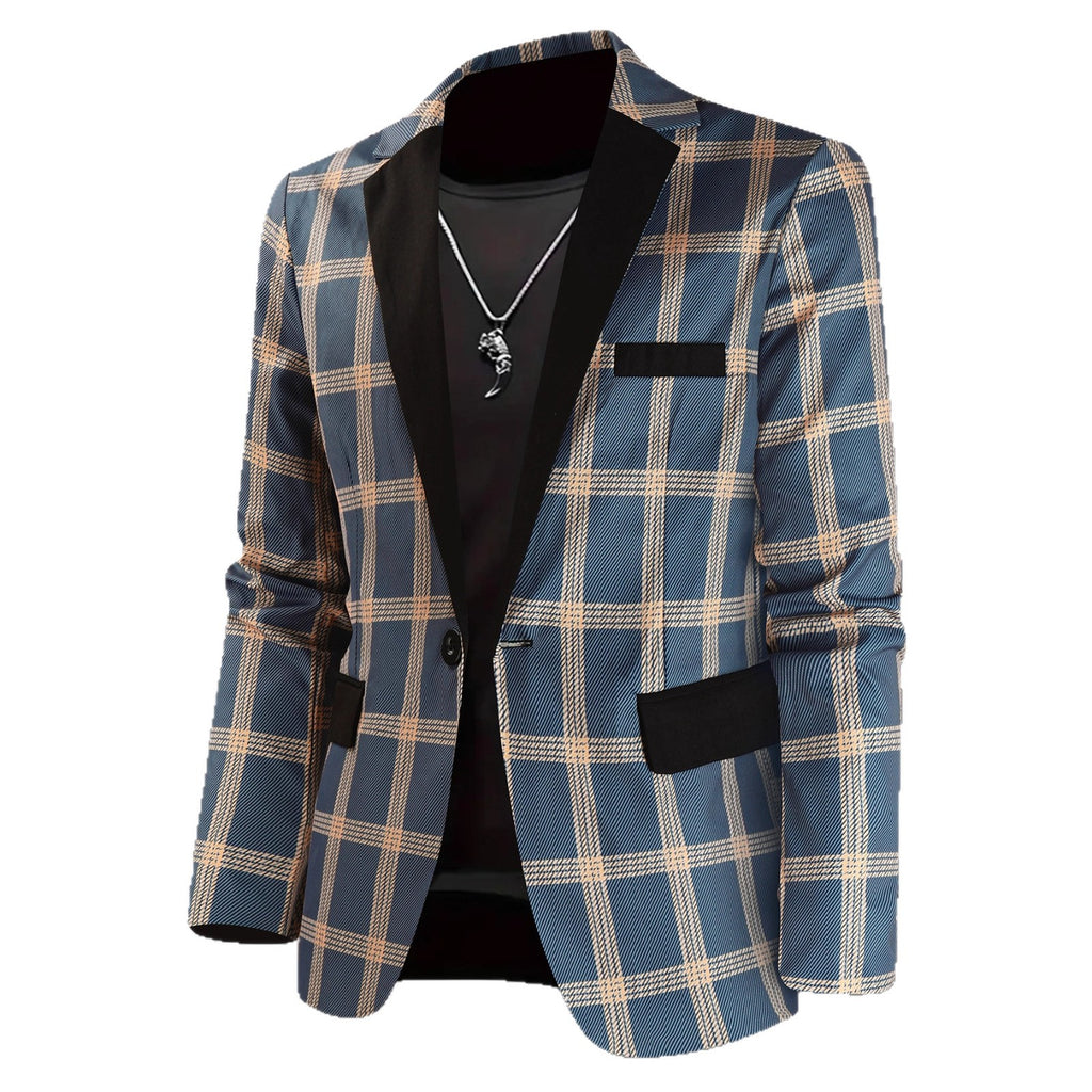 Casual suit men's spring and autumn top jacket
