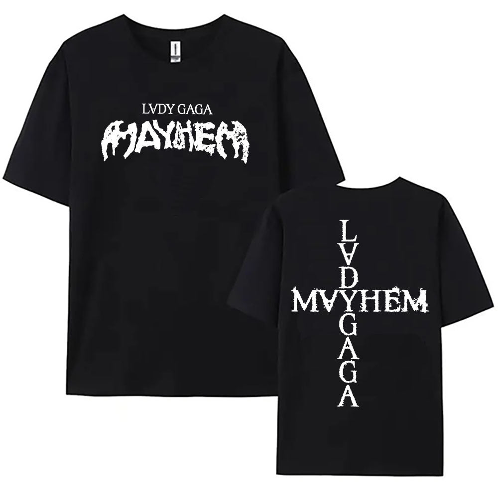 Lady Gaga Mayhem Album Tshirts New Fashion Singer Print