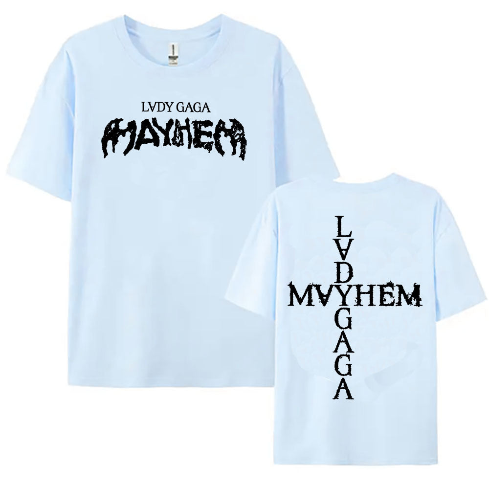 Lady Gaga Mayhem Album Tshirts New Fashion Singer Print
