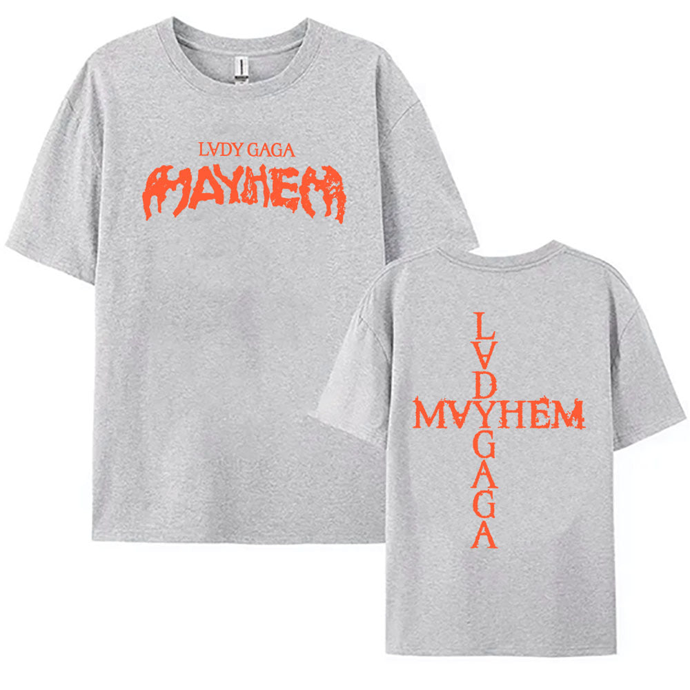 Lady Gaga Mayhem Album Tshirts New Fashion Singer Print