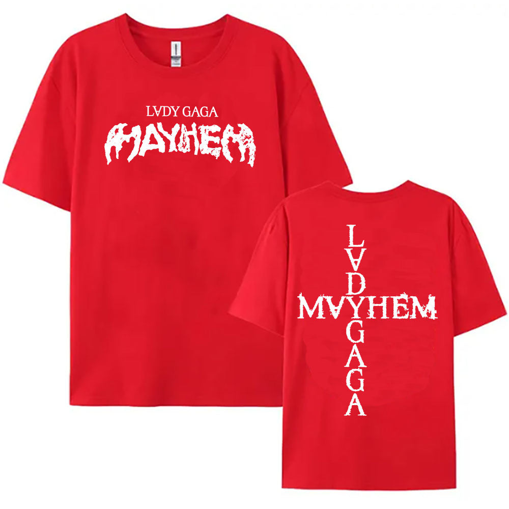 Lady Gaga Mayhem Album Tshirts New Fashion Singer Print