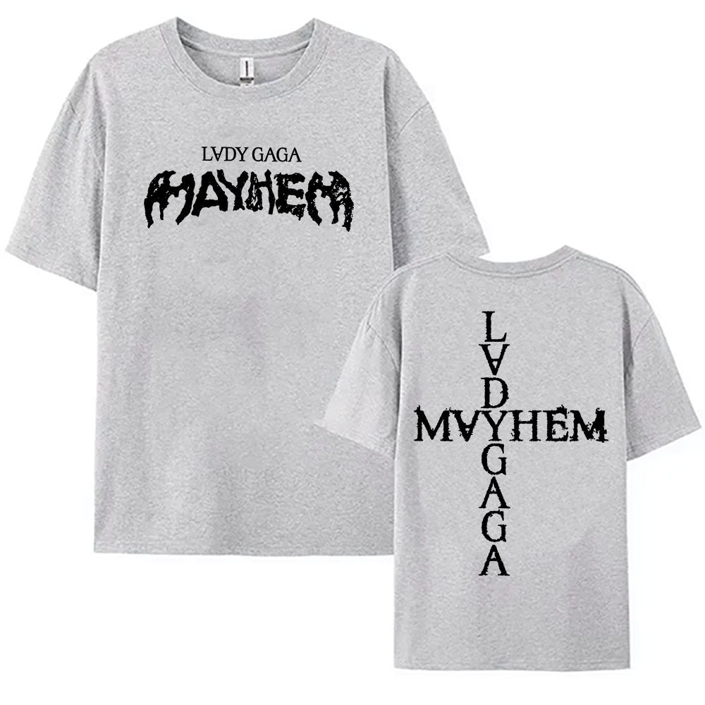 Lady Gaga Mayhem Album Tshirts New Fashion Singer Print