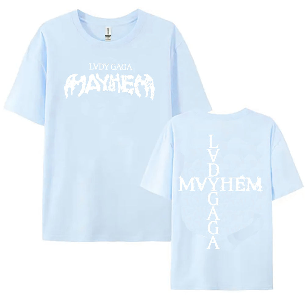 Lady Gaga Mayhem Album Tshirts New Fashion Singer Print