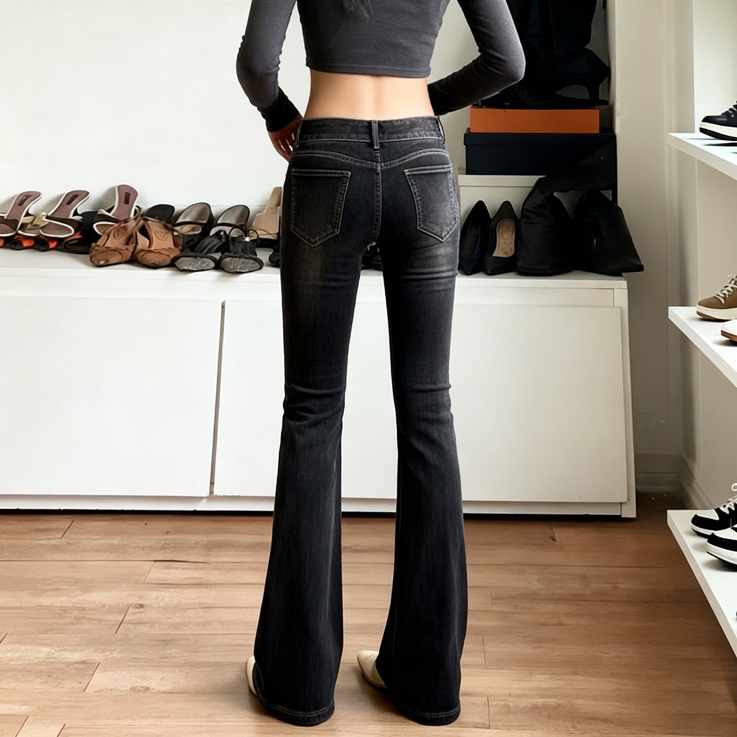 Vintage Hot Girl Y2K Tight Narrow Leg Jeans
