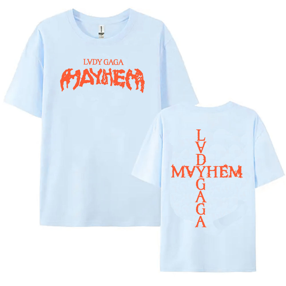Lady Gaga Mayhem Album Tshirts New Fashion Singer Print