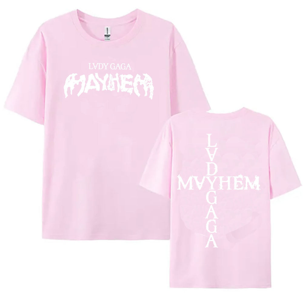Lady Gaga Mayhem Album Tshirts New Fashion Singer Print