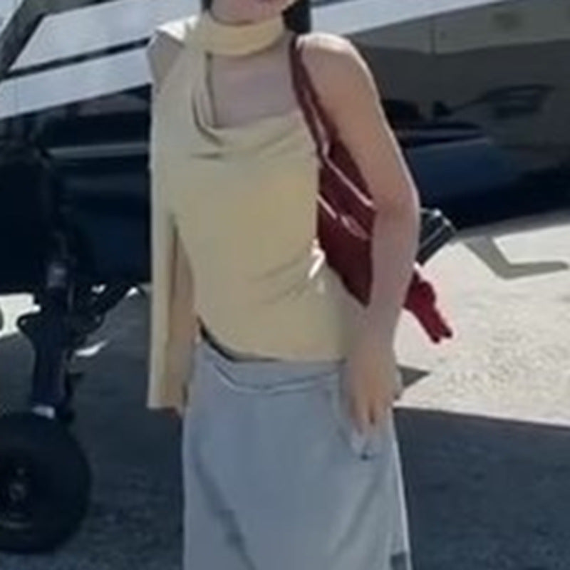 Strapless Crop Top for Women